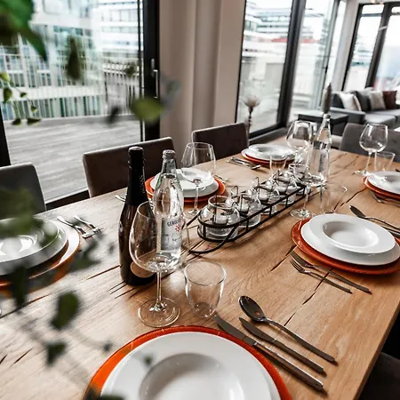 Apartmán Klassen - Exklusives Luxus Loft Am Dom - Dachterrasse, Traum-aussicht Kolín nad Rýnem