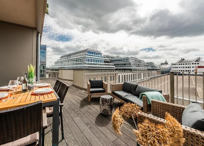 Appartement Klassen - Exklusives Luxus Loft Am Dom - Dachterrasse, Traum-aussicht Keulen