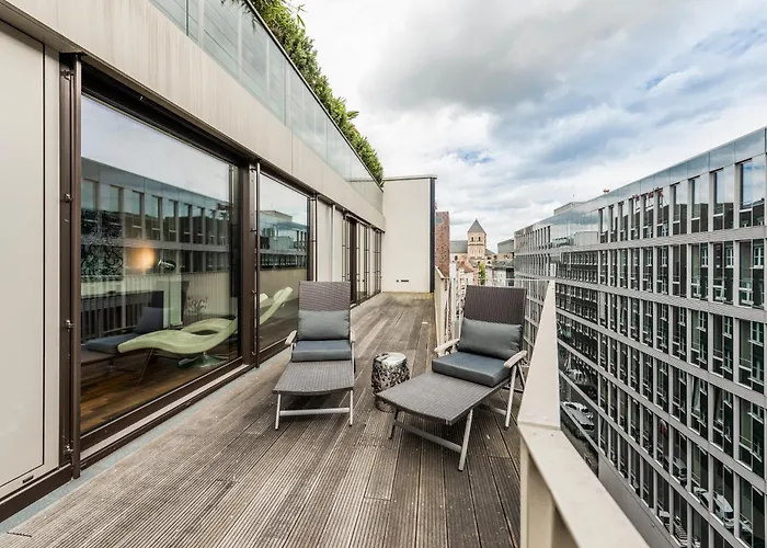 Klassen - Exklusives Luxus Loft Am Dom - Dachterrasse, Traum-aussicht Keulen