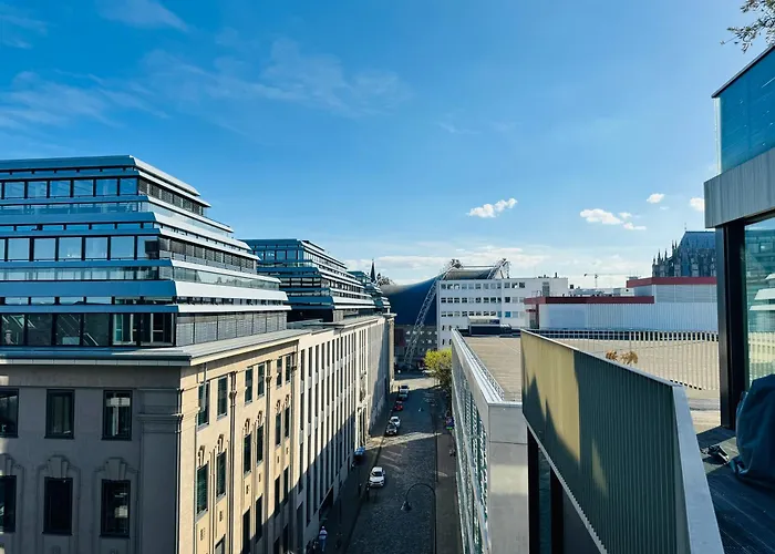 Lejlighed Klassen - Exklusives Luxus Loft Am Dom - Dachterrasse, Traum-aussicht Köln