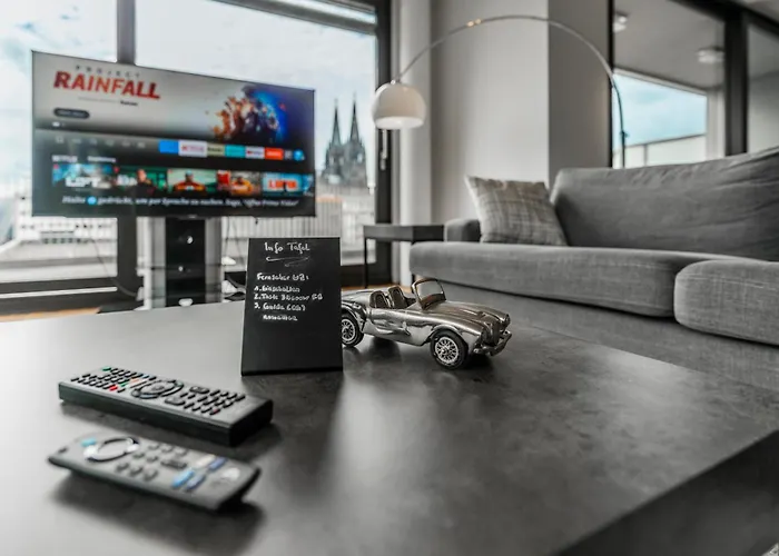 Lejlighed Klassen - Exklusives Luxus Loft Am Dom - Dachterrasse, Traum-aussicht Köln