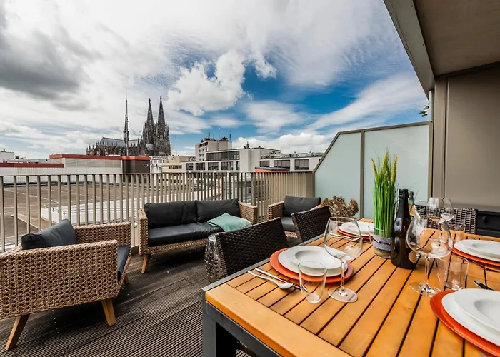 Klassen - Exklusives Luxus Loft Am Dom - Dachterrasse, Traum-aussicht Köln